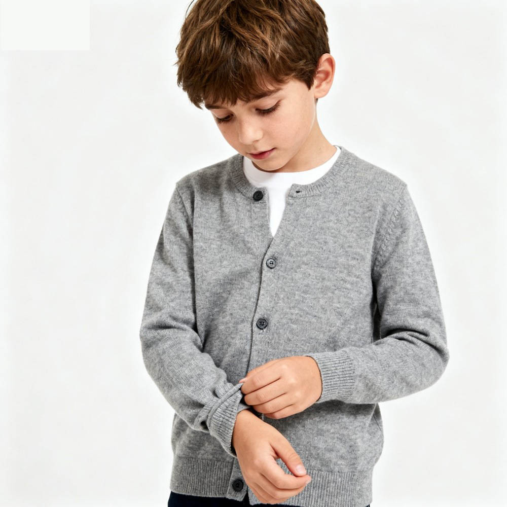 Knit Cardigan Infant - เสื้อกันหนาวเด็กผู้ชาย 3 4 5 6 7