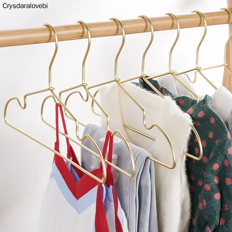 Baby Clothing Rack - ไม้แขวนเสื้อเด็ก ไม้แขวนเสื้ออลูมิเนียมอัลลอยด์กันลื่น ไม้แขวนประหยัดพื้นที่ในตู้เสื้อผ้า ไม้แขวนเสื้อโค้ท กระโปรง ชุดเดรส