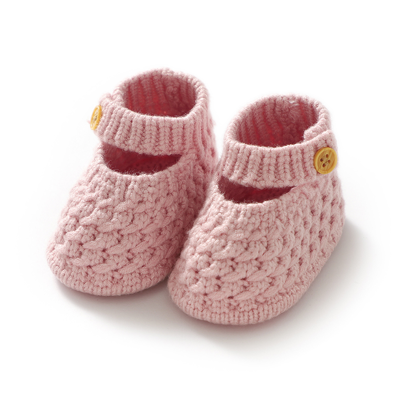 Baby Clothing Next - รองเท้าเด็กถักทารกแรกเกิดเด็กผู้หญิงรองเท้าแฟชั่นน่ารัก 0-18M เด็กวัยหัดเดินเสื้อผ้าอุปกรณ์เสริมทารก First Bed รองเท้า