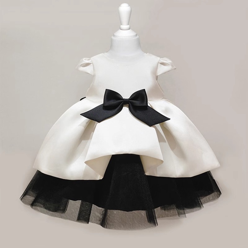 Baby Clothing For Girls - ชุดเดรสวันเกิดครบรอบ 1 ขวบสำหรับเด็กผู้หญิงชาวเกาหลี ปี 2026 ชุดกระโปรงผ้าซาตินแบบเจ้าหญิง