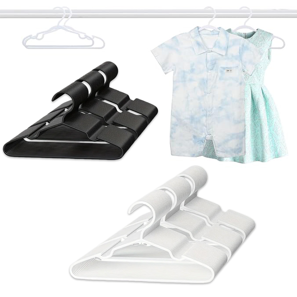 Baby Clothing Rack - ไม้แขวนเสื้อกันลื่น 10/20 ชิ้นสำหรับเด็กทารกและเด็ก, ไม้แขวนเสื้อเด็กพลาสติกทนทานสำหรับตู้เสื้อผ้า, กางเกง, เสื้อโค้ท,