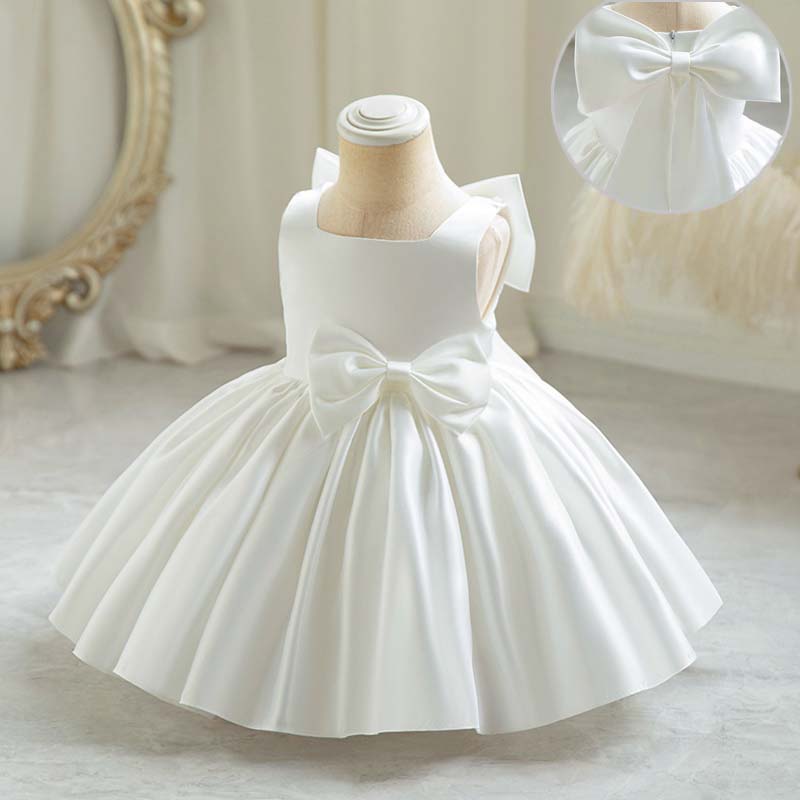 Baby Clothing For Girls - เด็กทารกชุดปาร์ตี้หวานโบว์ใหญ่เจ้าหญิงชุดวันเกิดเสื้อผ้าเด็กดอกไม้สาวชุดราตรีสวมใส่อย่างเป็นทางการเสื้อผ้า