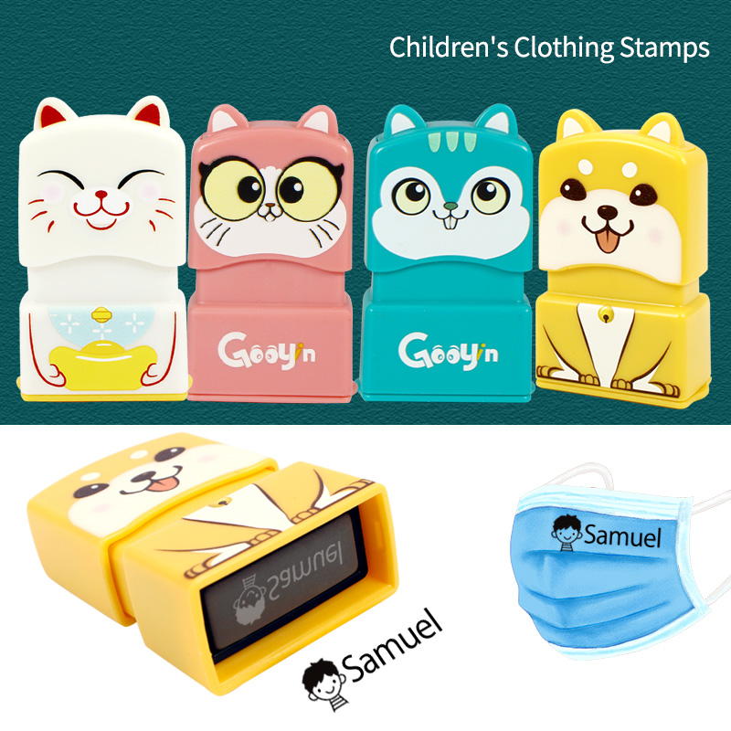 Baby Clothing Name - ตราประทับชื่อแบบกำหนดเอง สำหรับนักเรียน เด็ก ทารก สลักชื่อ กันน้ำ