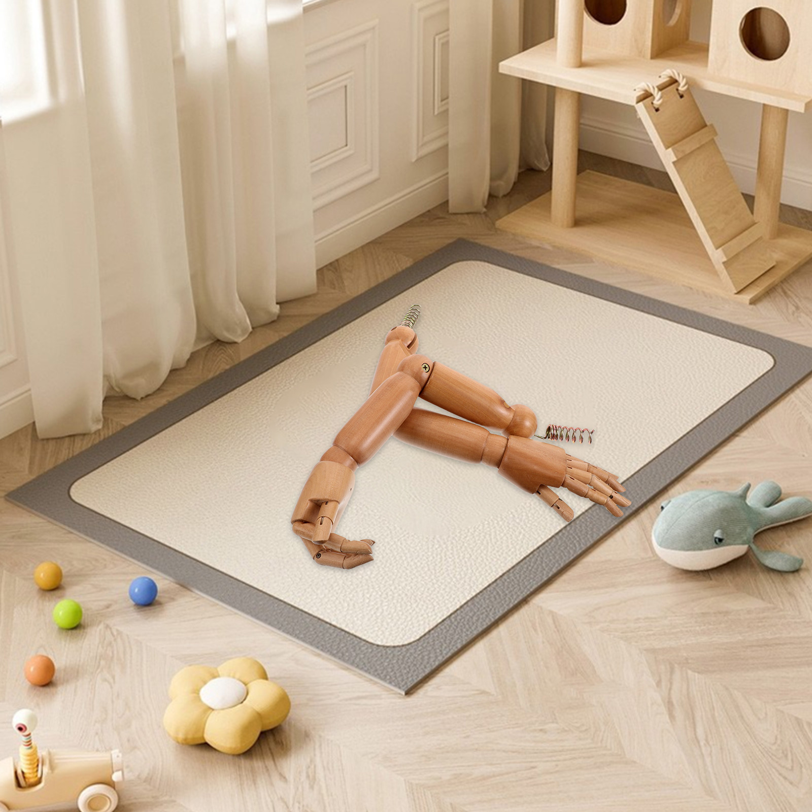 แขนหุ่นไม้แบบขยับได้ 1 คู่ ข้อ - Baby Clothing Display บทวิจารณ์และราคา