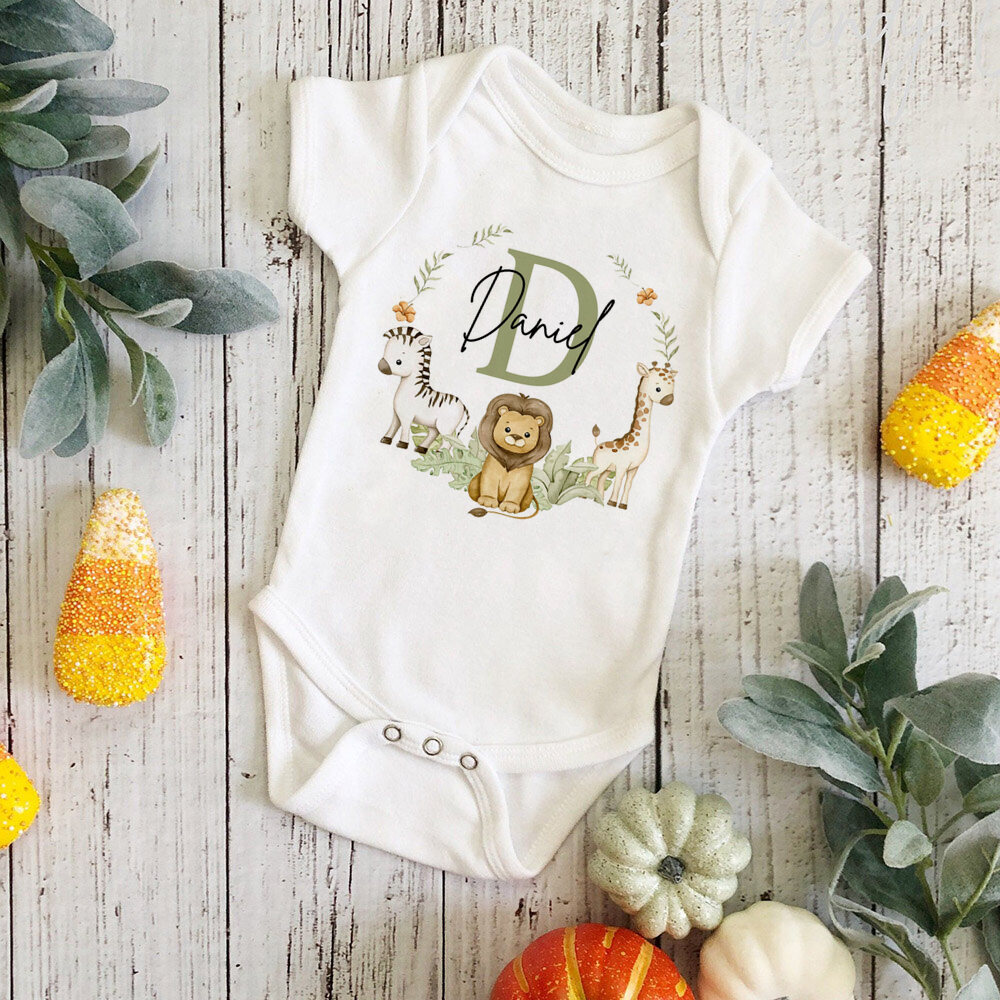 ส่วนบุคคลเด็กJumpsuit Customชื - Baby Clothing Name บทวิจารณ์และราคา