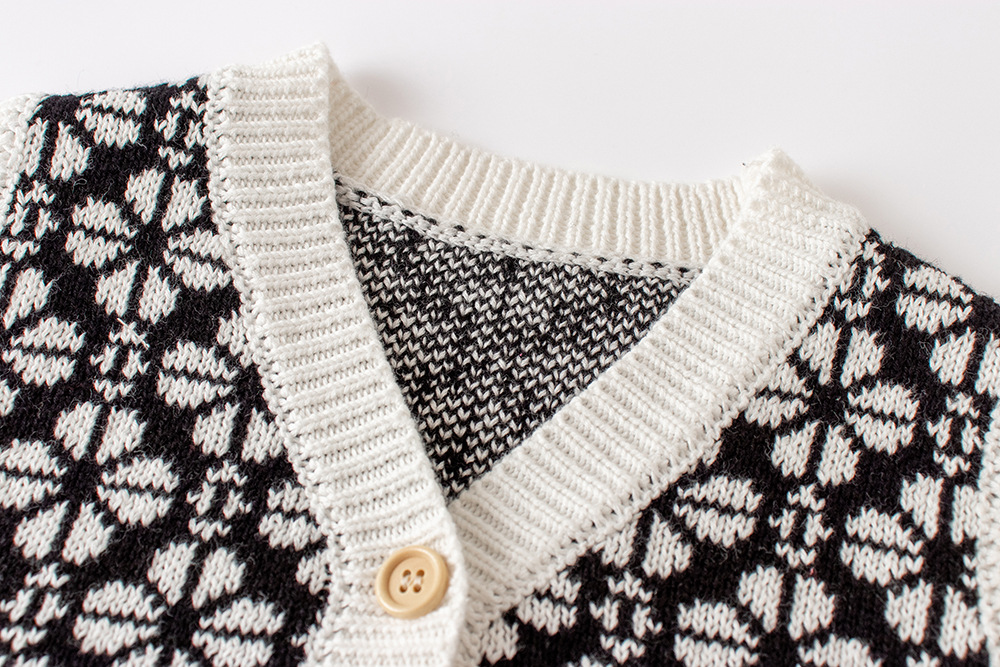 เสื้อคาร์ดิแกนถักนิตติ้งผ้าฝ้า - Knit Cardigan Infant บทวิจารณ์และราคา