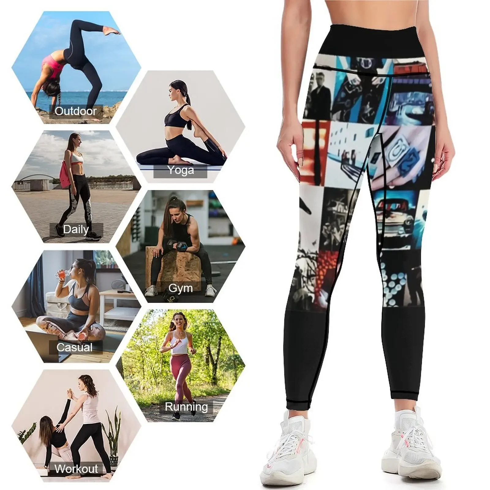 Achtung Baby 3 เลกกิ้ง กางเกงเ - Baby Yoga Clothing บทวิจารณ์และราคา