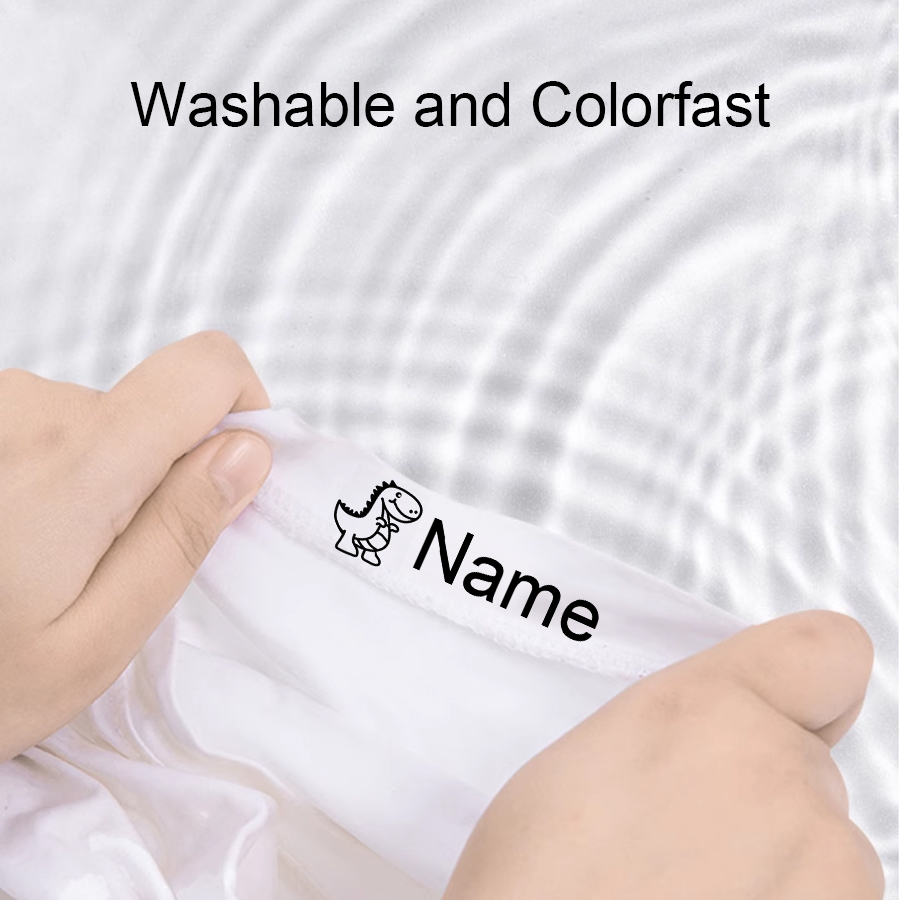 ชุดปั๊มชื่อเด็กแบบซักได้ที่กำห - Baby Clothing Name บทวิจารณ์และราคา