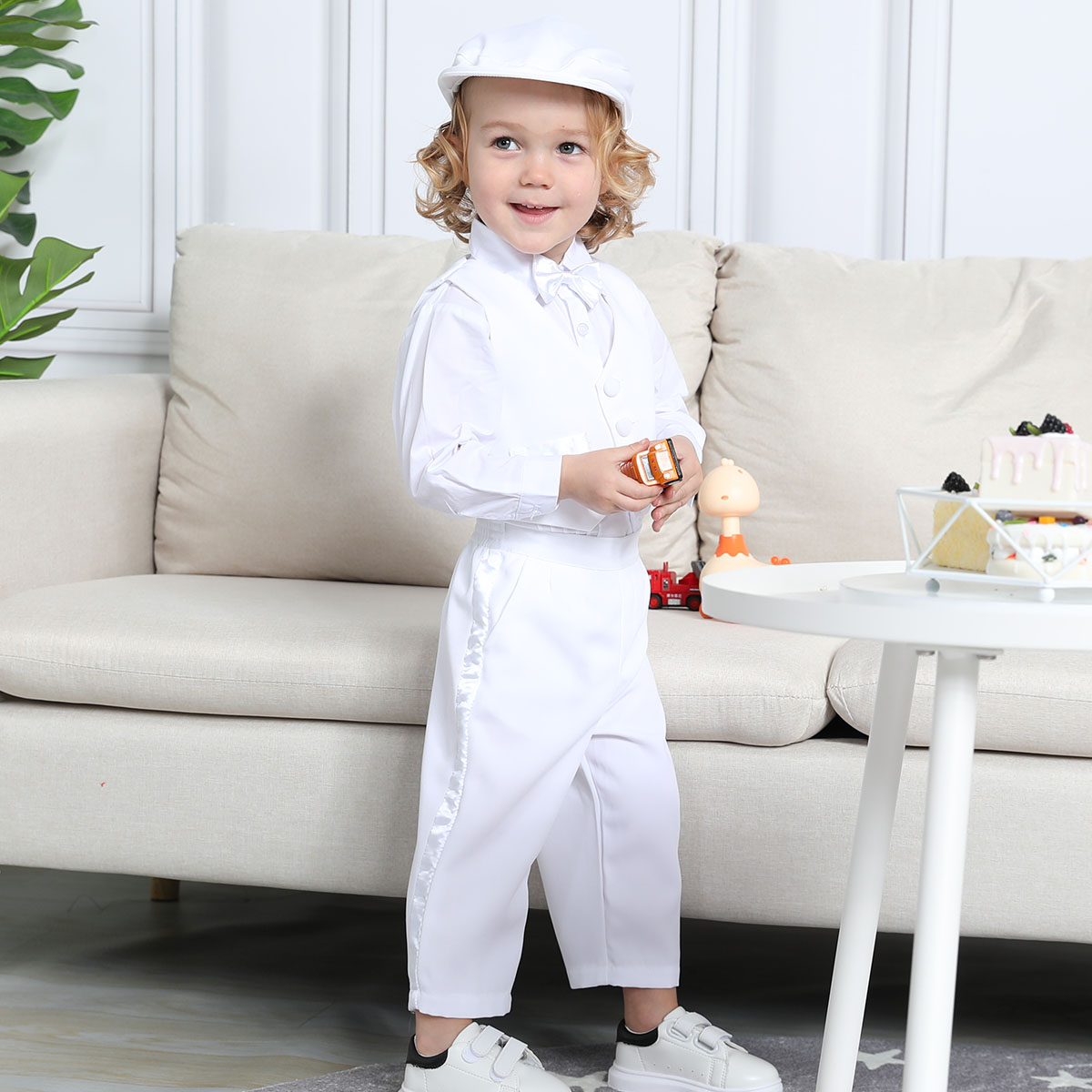ชุดบัพติศมาสำหรับเด็กทารกชายชุ - Baby Clothing Designer บทวิจารณ์และราคา
