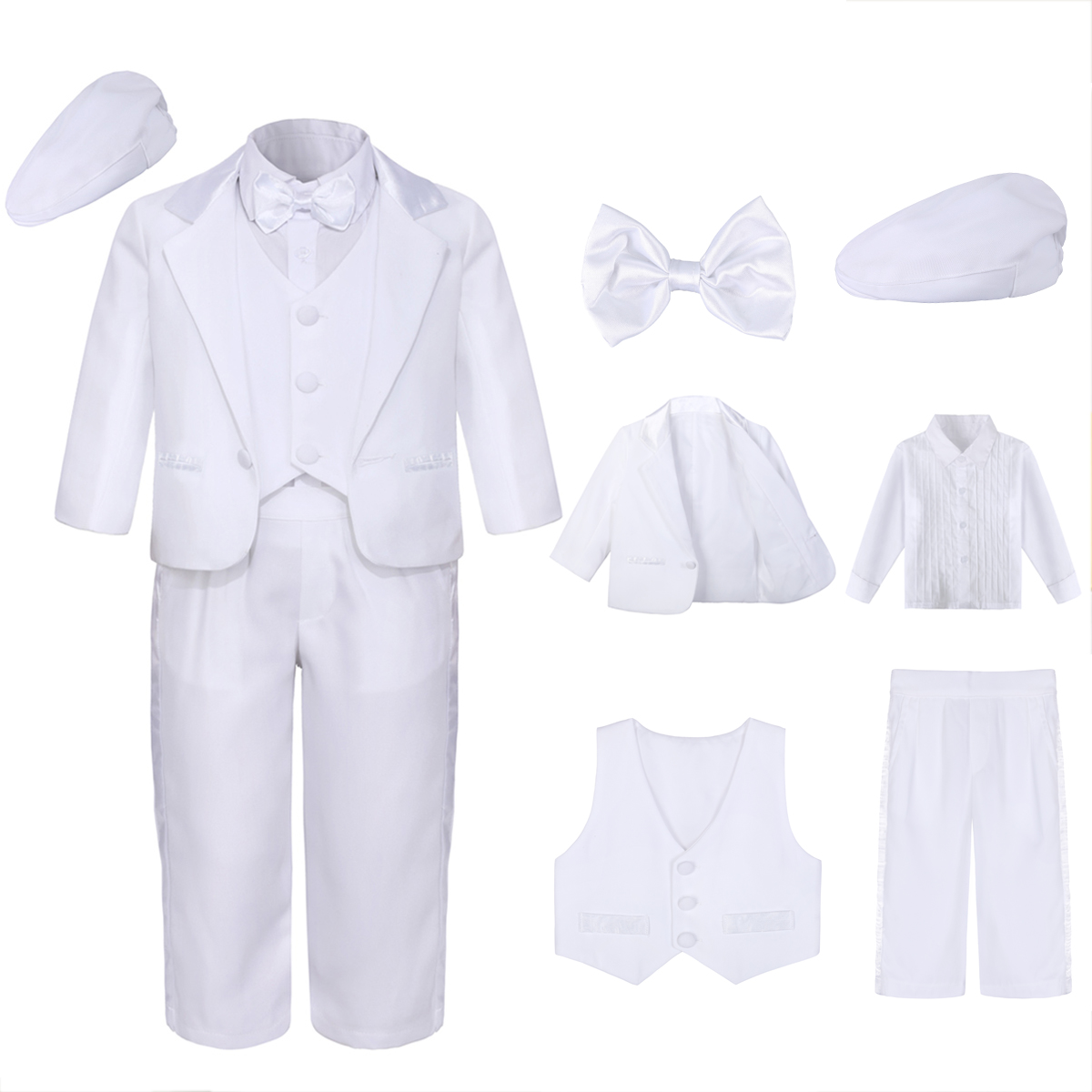 ชุดบัพติศมาสำหรับเด็กทารกชายชุ - Baby Clothing Designer บทวิจารณ์และราคา