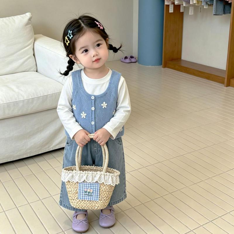 เสื้อกั๊กถักแขนกุดสำหรับเด็กทา - Knit Cardigan Infant บทวิจารณ์และราคา