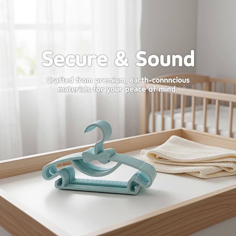 12 ชิ้น ชุดไม้แขวนเสื้อเด็กทาร - Baby Clothing Rack บทวิจารณ์และราคา