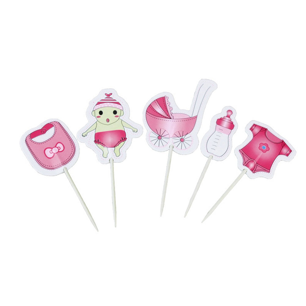 ท็อปเปอร์ตกแต่งเค้กสำหรับงานเล - Baby Clothing Designer บทวิจารณ์และราคา