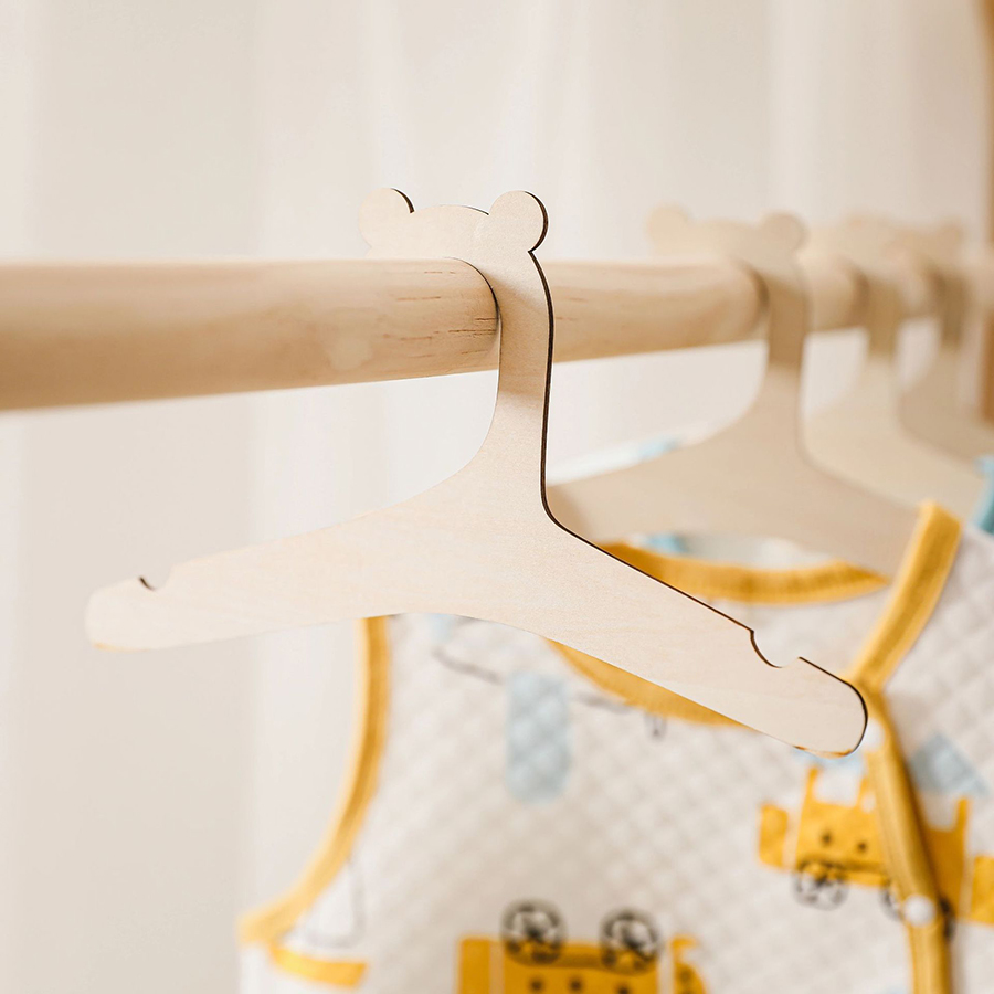 ชุดไม้แขวนเสื้อเด็ก 10 ชิ้น/ชุ - Baby Clothing Rack บทวิจารณ์และราคา