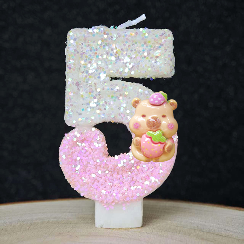 เทียนคาปิบาร่าใหม่ ตกแต่งเค้ก  - Baby Clothing Easter บทวิจารณ์และราคา
