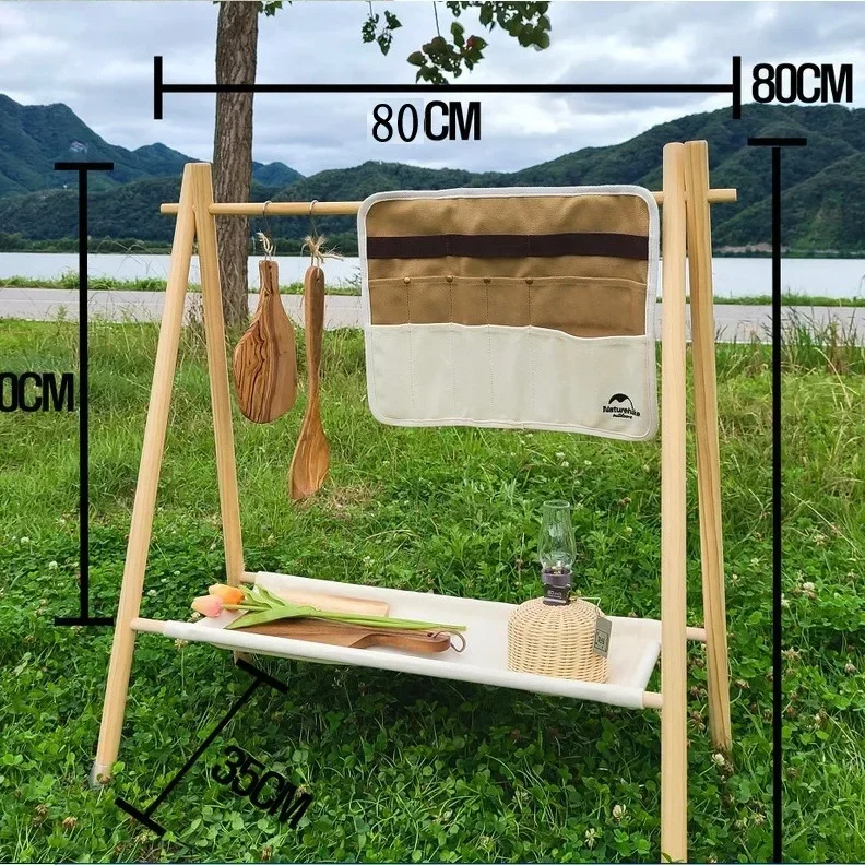 ไม้เนื้อแข็งชั้นวางตะขอแบบพกพา - Baby Clothing Rack บทวิจารณ์และราคา