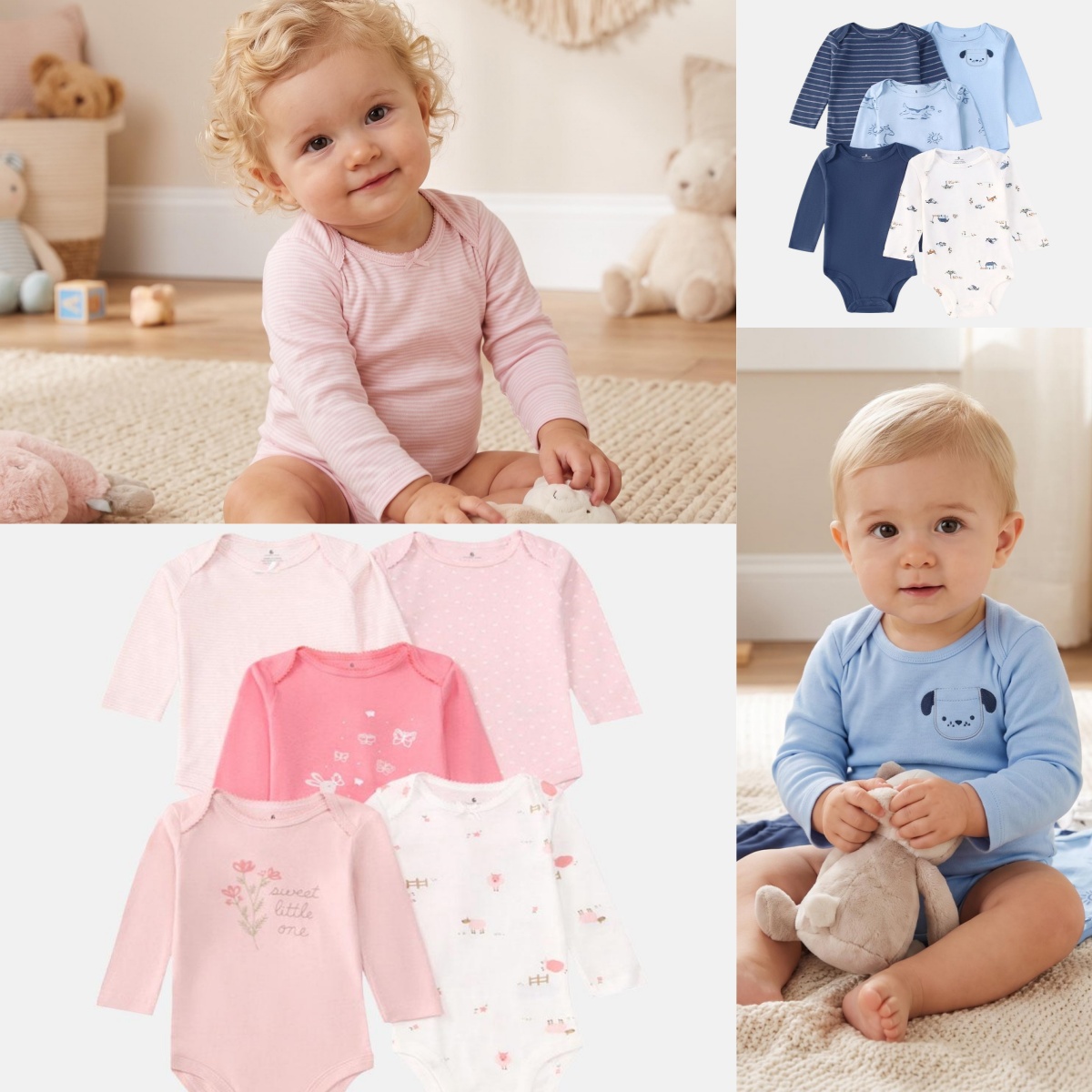 ชุดบอดี้สูทเด็กทารกชายหญิง 5 ช - Baby Clothing Next บทวิจารณ์และราคา