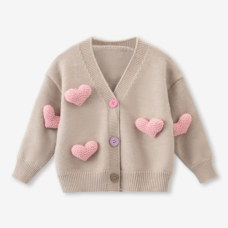 หญิงเสื้อกันหนาวเสื้อสามมิติรั - Knit Cardigan Infant บทวิจารณ์และราคา
