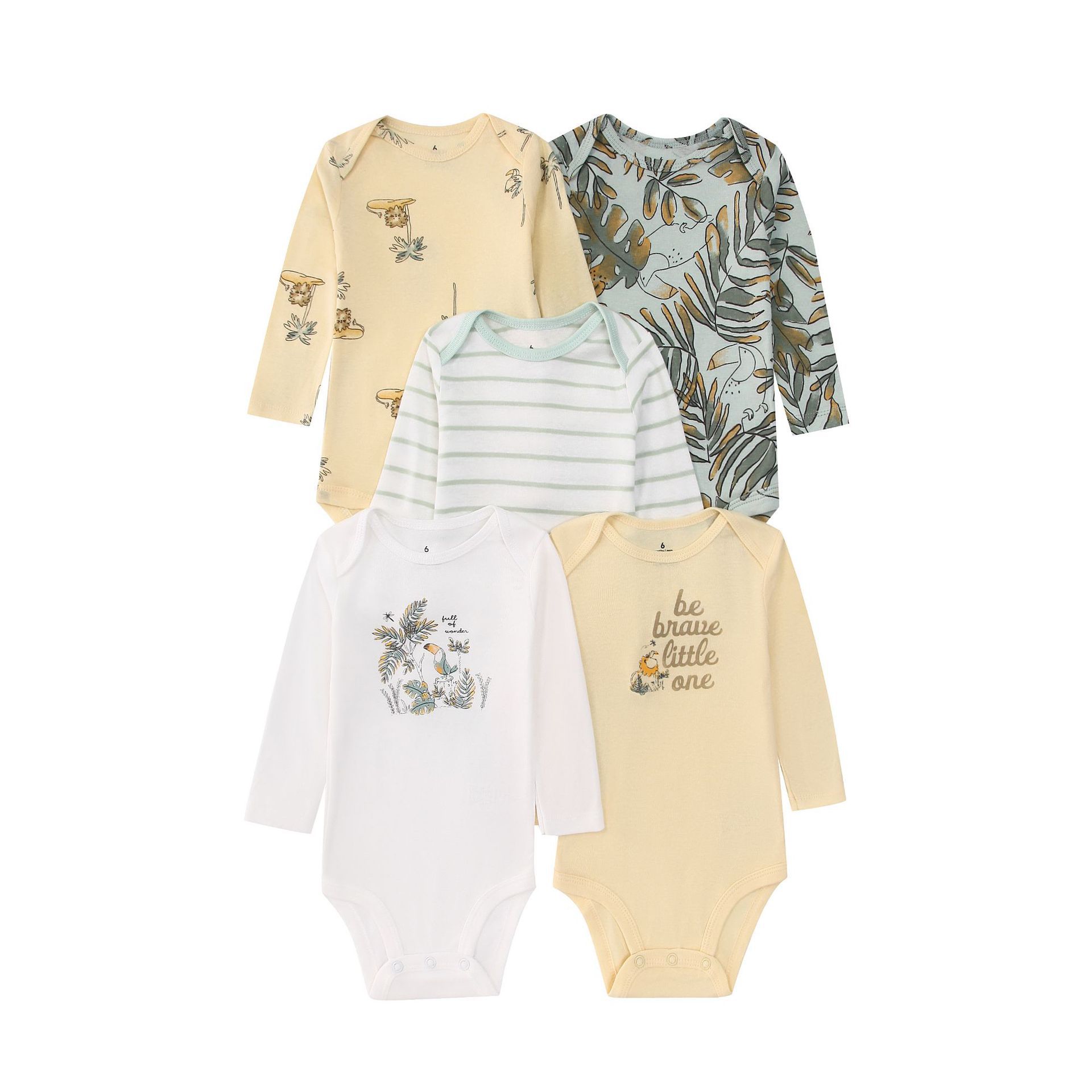 5 ชิ้น ชุดบอดี้สูทเด็กทารกแรกเ - Baby Clothing Next บทวิจารณ์และราคา