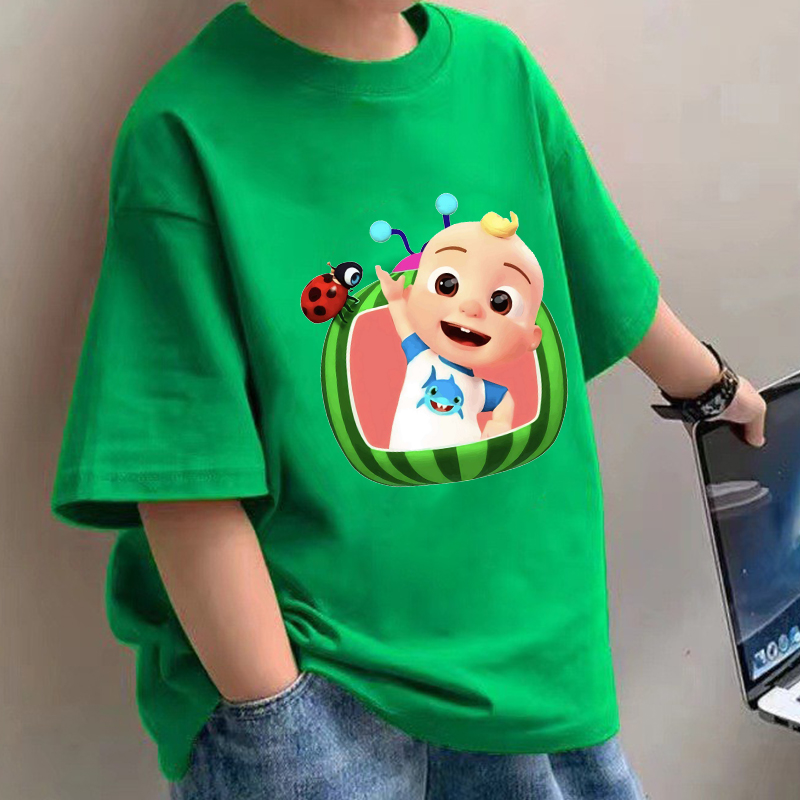 เสื้อยืดเด็กโคโคเมลอนส์ลายการ์ - Baby Clothing For Girls บทวิจารณ์และราคา