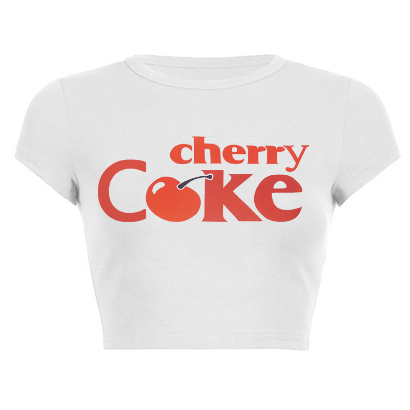 เสื้อยืดแขนสั้นลายการ์ตูนน่ารั - Baby Y2K Clothing บทวิจารณ์และราคา